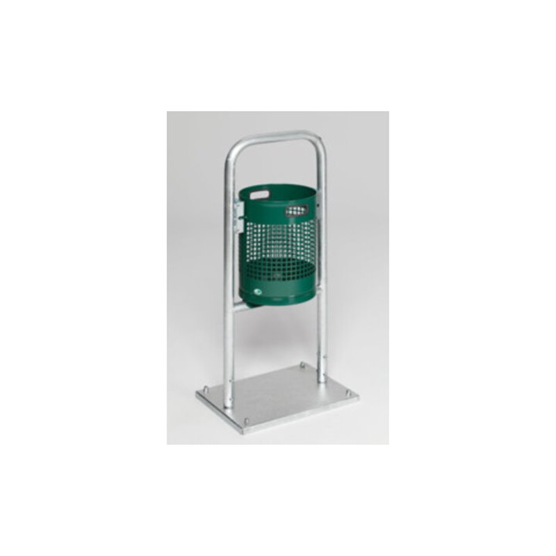 VAR Abfallsammelgerät Typ AG 04 moosgrün 27 l
