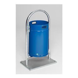 VAR Rohrbogenständer RB 004 enzianblau 60 l