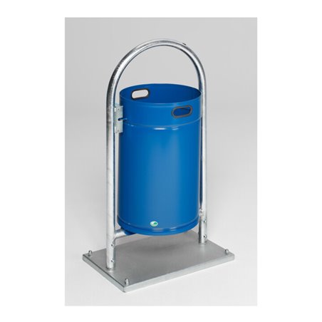 VAR Rohrbogenständer RB 004 enzianblau 60 l