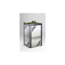 VAR Ergänzungselement MBSE 8 (zu MBS 6) Pflanzendeckel Edelstahl