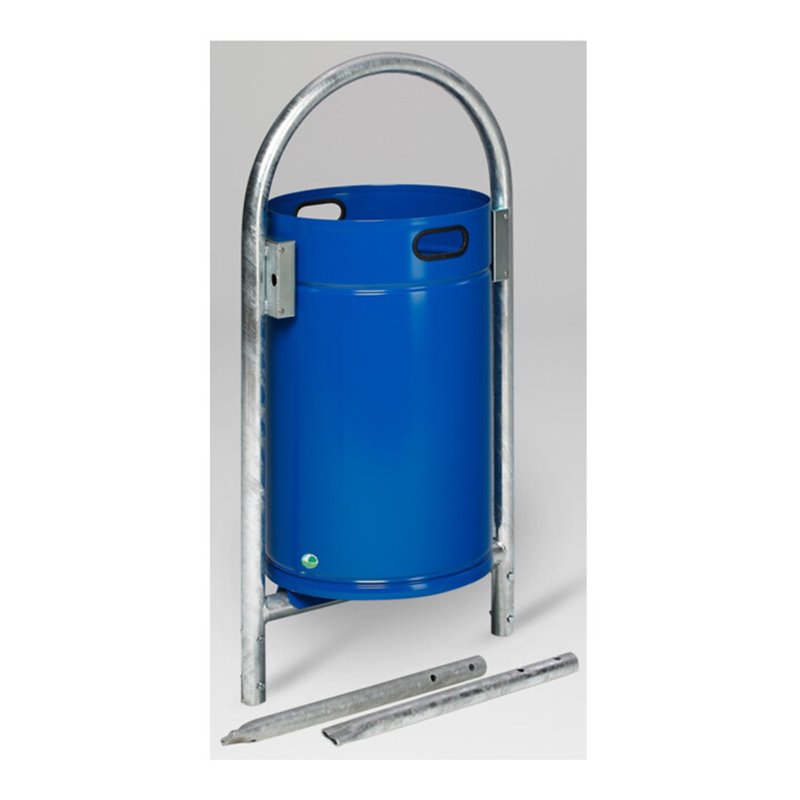 VAR Rohrbogenständer RB 005 enzianblau 60 l