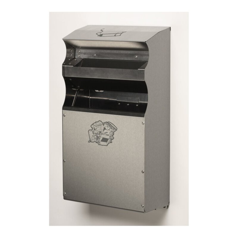 VAR Wandascher WH 63 Edelstahl 15 l