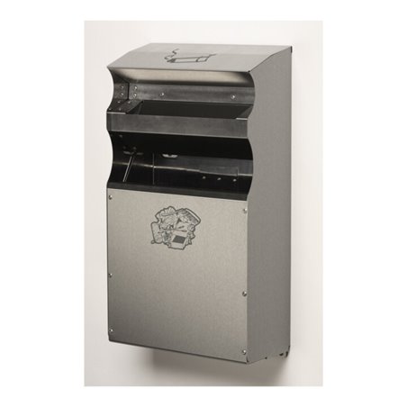 VAR Wandascher WH 63 Edelstahl 15 l