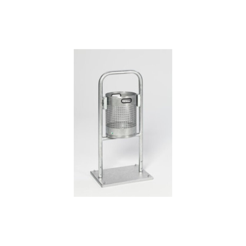 VAR Abfallsammelgerät Typ AG 04 feuerverzinkt 27 l