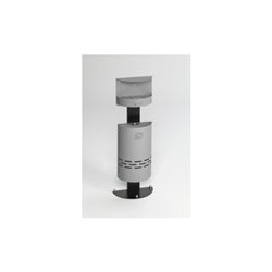 VAR Ascher/Abfall-Kombination H 98 silber 13 l