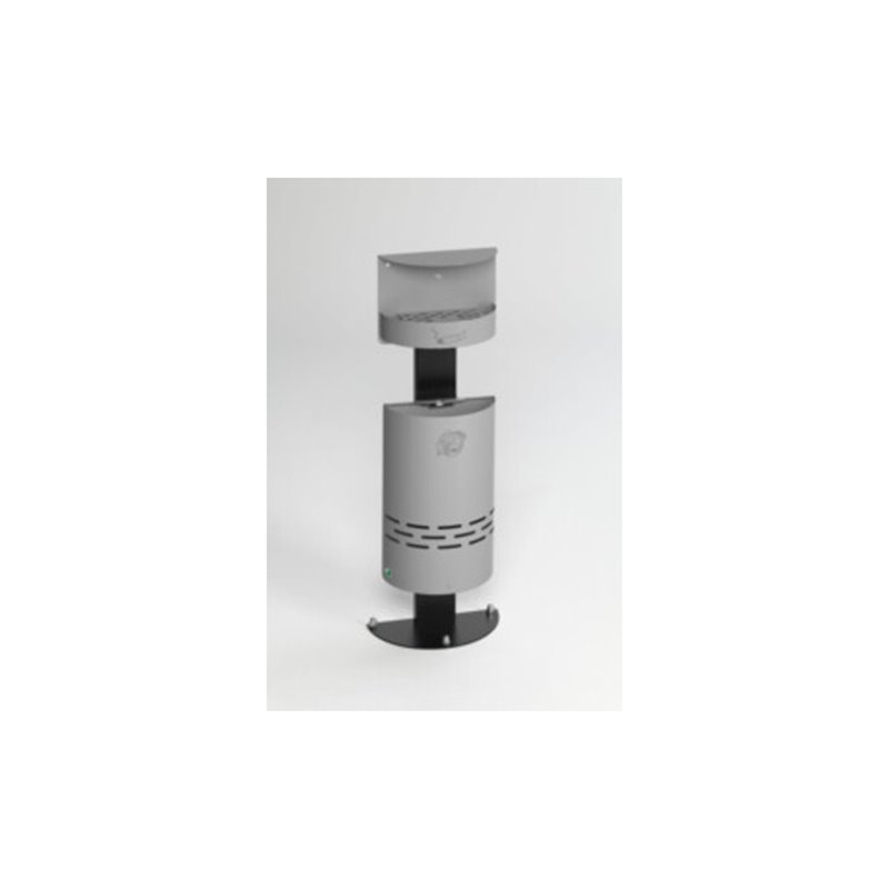 VAR Ascher/Abfall-Kombination H 98 silber 13 l