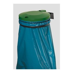 VAR Wandhalterung anthrazit mit Deckel grün