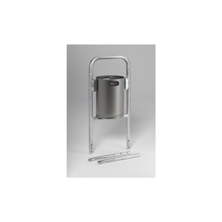 VAR Abfallsammelgerät Typ AG 05 Edelstahl 27 l