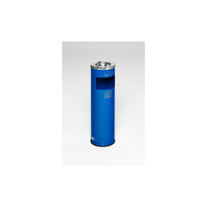 VAR Abfallsammler/Ascher D 20 enzianblau 11,6 l/0,2 l