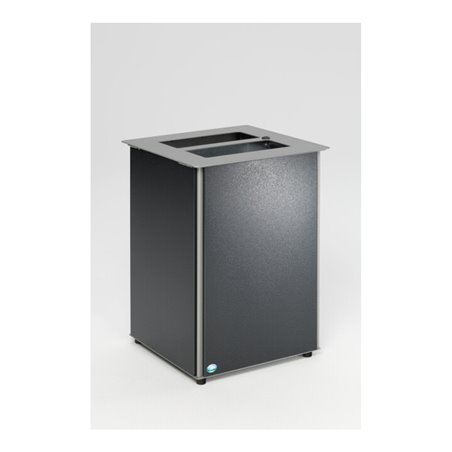 VAR Abfallbehälter AB 01 antik-silber/silber 80 l