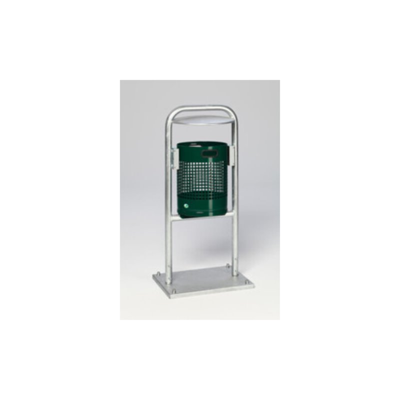 VAR Abfallsammelgerät Typ AG 06 moosgrün 27 l