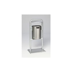 VAR Abfallsammelgerät Typ AG 06 Edelstahl 27 l