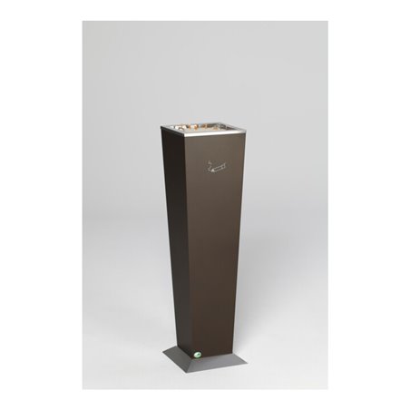 VAR Ascher H 110 mit Aschereinsatz deep-brown