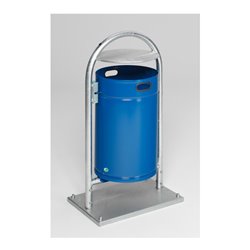 VAR Rohrbogenständer RB 006 enzianblau 60 l