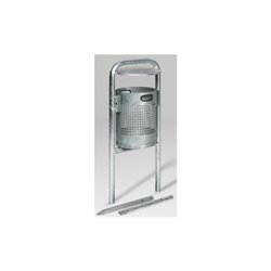 VAR Abfallsammelgerät Typ AG 07 feuerverzinkt 27 l