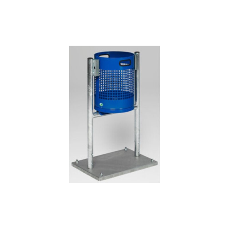 VAR Abfallsammelgerät Typ AG 02 enzianblau 27 l