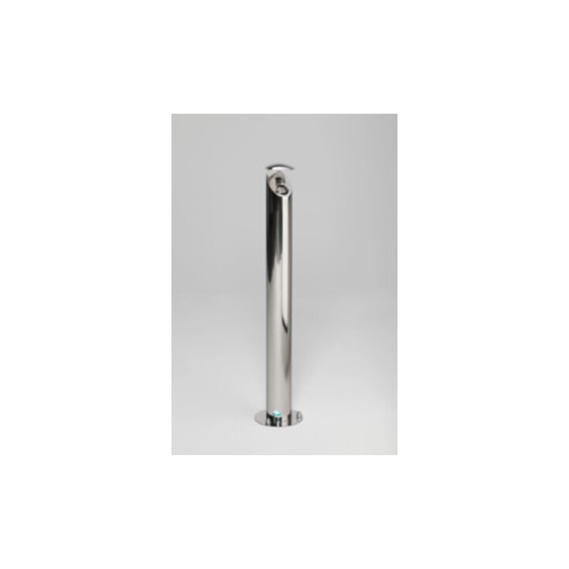 VAR Aschersäule H 103 Edelstahl poliert 4,2 l