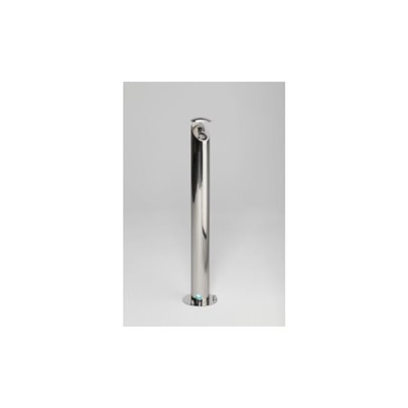 VAR Aschersäule H 103 Edelstahl poliert 4,2 l