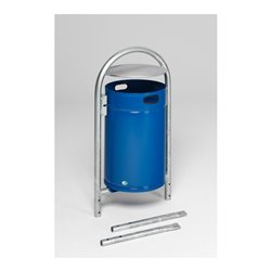 VAR Rohrbogenständer RB 007 enzianblau 60 l