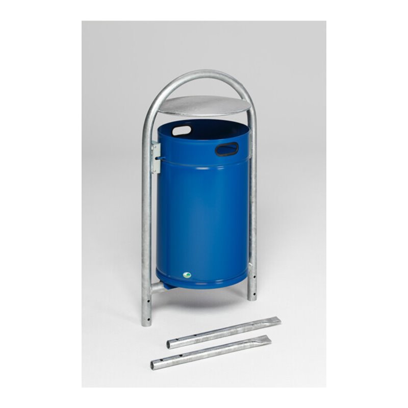 VAR Rohrbogenständer RB 007 enzianblau 60 l