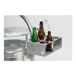 Leergutsammler mit Konsole feuerverzinkt