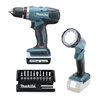 Makita Akku-Bohrschrauber DF347DWLX1 Set
