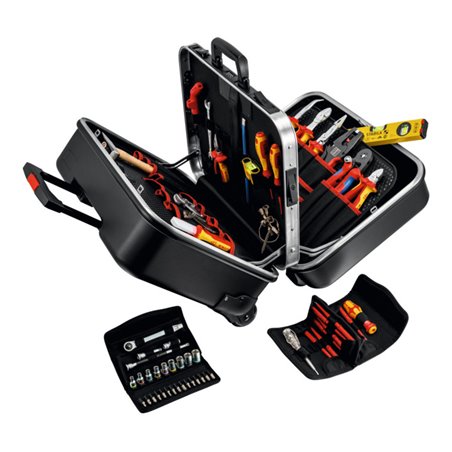 Knipex Werkzeugkoffer ''BIG Twin Move'' Elektro 65-teilig