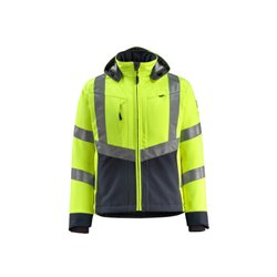 Mascot Blackpool Soft Shell Jacke hi-vis gelb/schwarzblau