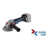 Bosch Akku-Winkelschleifer GWS 18V-10 C, Solo Version, L-BOXX