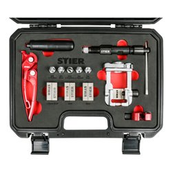 STIER Universal-Bördelgerät-Satz 16-tlg.