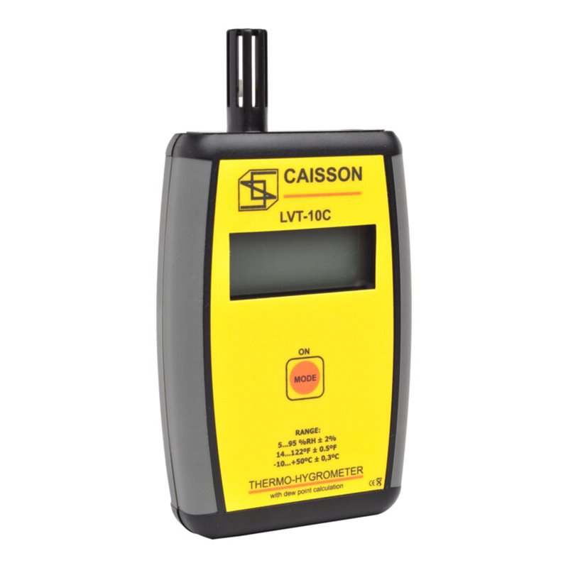 Roll Caisson Lufttemperatur- und Luftfeuchte