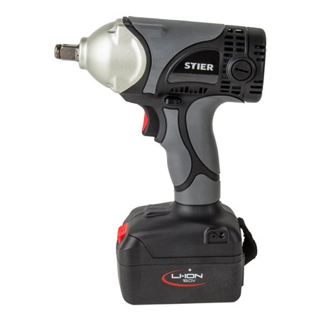 STIER Akku-Schlagschrauber SAS-400 1/2' 18 V 4,0 Ah mit Akku und Ladegerät