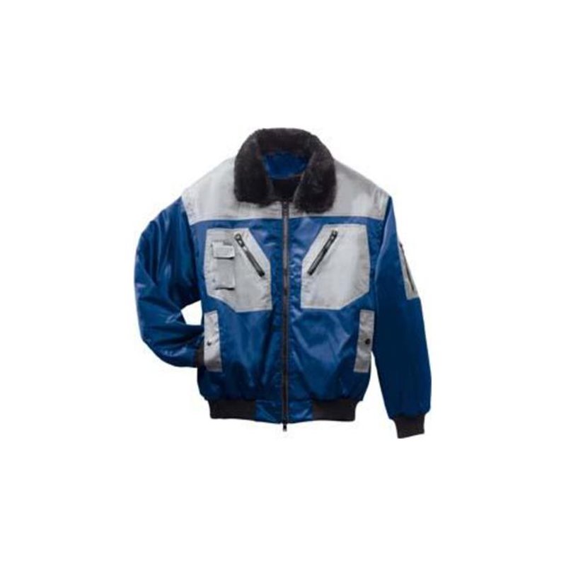 Fortis Pilotenjacke Alta blau/silber