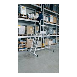 Günzburger Aluminium-Überbrückung beidseitig begehbar fahrbar - DIN EN ISO 14122