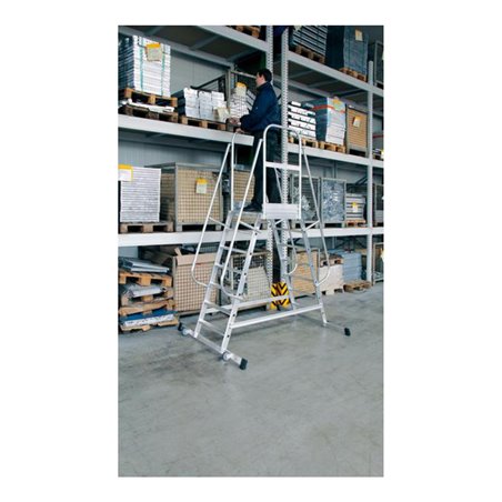 Günzburger Aluminium-Überbrückung beidseitig begehbar fahrbar - DIN EN ISO 14122