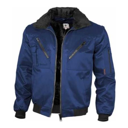 Qualitex Pilotenjacke mit Teddyfutter marine