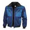 Qualitex Pilotenjacke mit Teddyfutter marine/königsblau
