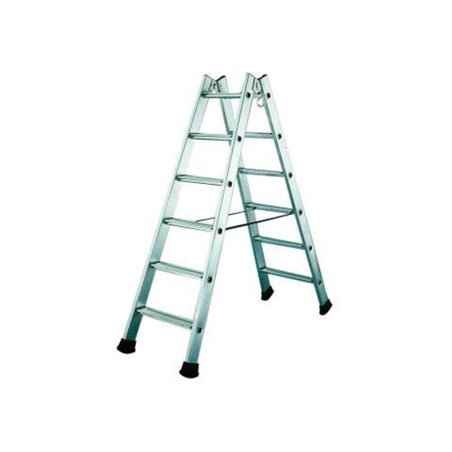 Stufenstehleiter Professional beidseitig