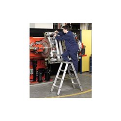 Zarges LM-Stehleiter Z500 beidseitig begehbar