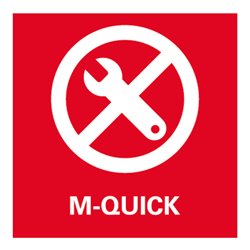 Metabo Winkelschleifer W 9-125 Quick Set mit 2 Diamant-Trennscheiben