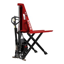 STIER Semi-Elektro-Scherenhubwagen EZX-15 Tragkraft 1500kg Gabellänge 1170mm