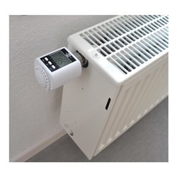 Funk-Heizkörperthermostat FHT 433 weiss, mit Funkfernbedienung und Heizungs-Ventiladapter