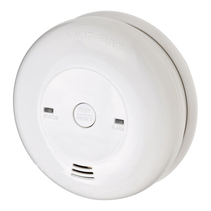 Brennenstuhl CO-Melder/Kohlenmonoxid-Melder (mit Alarmsignal und LED-Anzeige), weiß