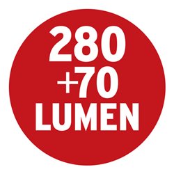 6+1 LED Akku Multifuntkionsleuchte HL DA61 MH, IP 54, 280+70lm