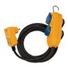 Schutzadapterkabel FI IP54 mit Powerblock 10m H07RN-F3G1,5