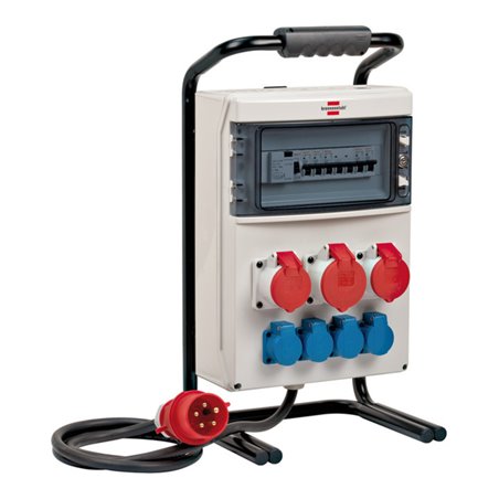 Brennenstuhl Tragbarer Stromverteiler BSV 4 grau