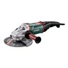 Metabo Winkelschleifer WEPBA 26-230 MVT Quick mit Bremse, Schnellspannmutter, drehbarem Haupthandgriff, Totmannschalter Karton
