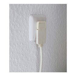 Brennenstuhl Qualitäts-Kunststoff-Verlängerungskabel mit Flachstecker 10m H05VV-F3G1,5