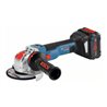 Bosch Akku-Winkelschleifer GWX 18V-10 SC mit 2 x ProCORE18V 8,0 Ah Akku