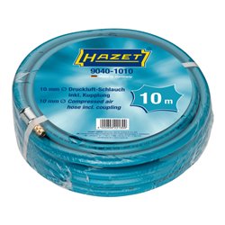 HAZET Druckluftschlauch mit Schnellkupplung und Anschlussnippel 9040-1010